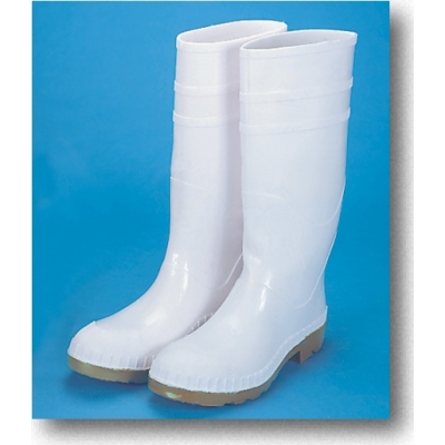 14504, 16 PVC Sock Boot White, Flagging Direct