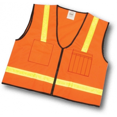 16309, ANSI Class 1 Surveyor Vest With Pockets, Flagging Direct