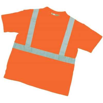 16357, ANSI Class 2 Orange Tee Shirt, Flagging Direct