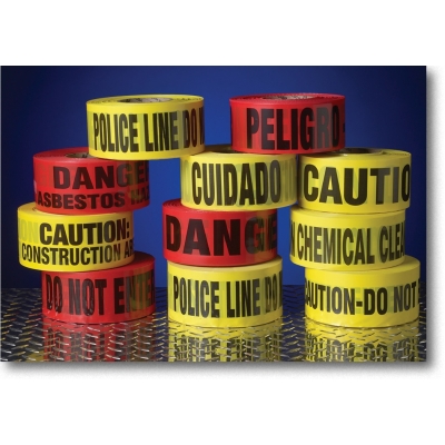 17779-3000, 2 Mil Barricade Tape, Flagging Direct