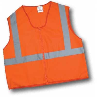 84910, ANSI Class 2 Solid Non Durable Flame Retardant Vest, Flagging Direct